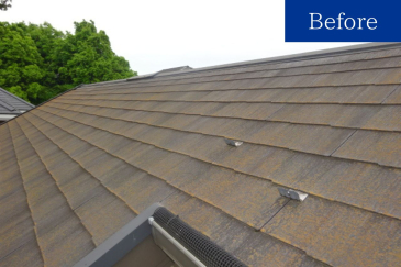 神奈川県横浜市緑区 O様邸 【関西ペイント】屋根塗装施工前