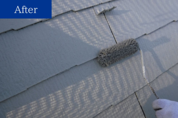 神奈川県横浜市緑区 O様邸 【関西ペイント】屋根塗装施工後