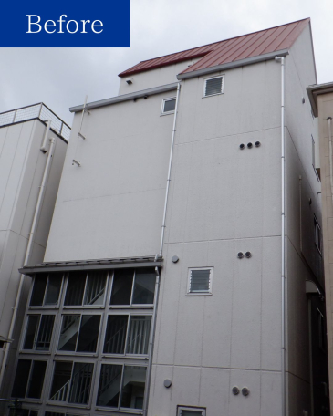 神奈川県川崎市 I様集合住宅 【関西ペイント】外壁塗装施工前 神奈川県川崎市 I様集合住宅 【関西ペイント】外壁塗装施工前