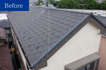 神奈川県横浜市緑区 S様邸 【関西ペイント】屋根塗装施工前 神奈川県横浜市緑区 S様邸 【関西ペイント】屋根塗装施工前