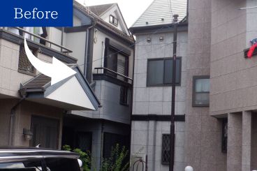 神奈川県横浜市都筑区 C様邸 【関西ペイント】外壁塗装施工前