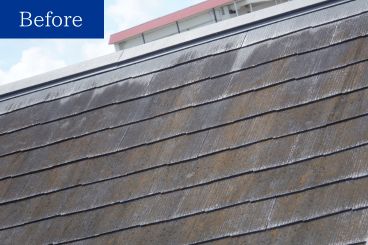 神奈川県横浜市都筑区 C様邸 【関西ペイント】屋根塗装施工前