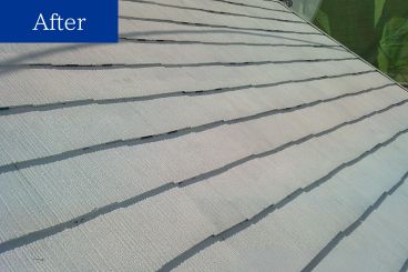 神奈川県横浜市都筑区 C様邸 【関西ペイント】屋根塗装施工後