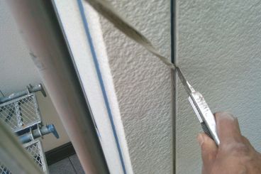 神奈川県横浜市都筑区 C様邸 【オートンインクシート】既存シーリング撤去