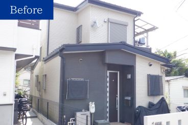 神奈川県横浜市旭区 H様邸 【関西ペイント】外壁塗装施工前 神奈川県横浜市旭区 H様邸 【関西ペイント】外壁塗装施工前