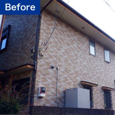 神奈川県小田原市 J様邸 外壁塗装施工前