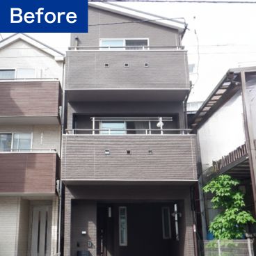 神奈川県横浜市中区 T様邸 外壁塗装施工前