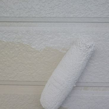 外壁の下塗り｜藤沢市 F様邸