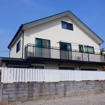 外壁塗装の施工前（ビフォー）｜神奈川県藤沢市 F様邸