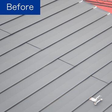 屋根塗装施工前（ビフォー）｜横浜市泉区 S様邸