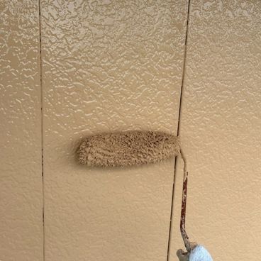 外壁の上塗り｜横浜市泉区 S様邸