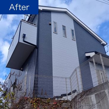 外壁塗装の施工後(アフター)|神奈川県藤沢市 T様邸 外壁塗装の施工後(アフター)|神奈川県藤沢市 T様邸