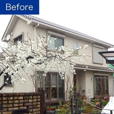 外壁塗装の施工前(ビフォー)|横浜市泉区 S様邸 外壁塗装の施工前(ビフォー)|横浜市泉区 S様邸