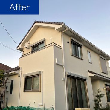 外壁塗装の施工後(アフター)|横浜市泉区 S様邸 外壁塗装の施工後(アフター)|横浜市泉区 S様邸