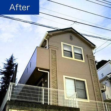 外壁塗装の施工後（アフター）｜神奈川県川崎市 K様邸