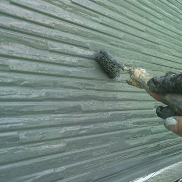 外壁の上塗り｜横浜市港南区 O様邸