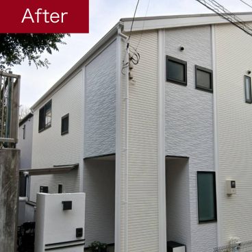 外壁塗装の施工後(アフター)|横浜市港南区 K様邸 外壁塗装の施工後(アフター)|横浜市港南区 K様邸