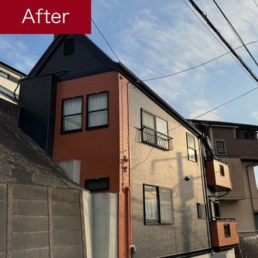 外壁塗装の施工後(アフター)|横浜市中区 Y様邸 外壁塗装の施工後(アフター)|横浜市中区 Y様邸
