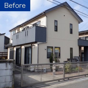 外壁塗装の施工前(ビフォー)|横浜市泉区 Y様邸 外壁塗装の施工前(ビフォー)|横浜市泉区 Y様邸
