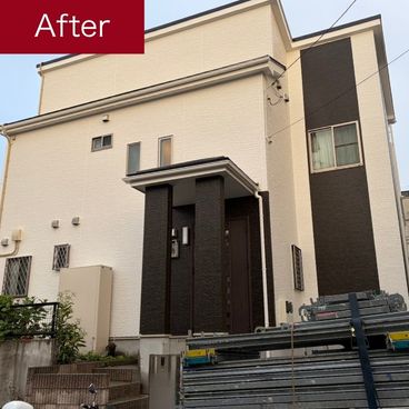 外壁塗装の施工後(アフター)|横浜市旭区 I様邸 外壁塗装の施工後(アフター)|横浜市旭区 I様邸