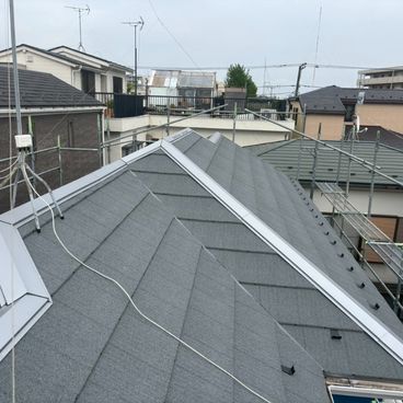屋根塗装施工後(アフター)|川崎市幸区 S様邸 屋根塗装施工後(アフター)|川崎市幸区 S様邸