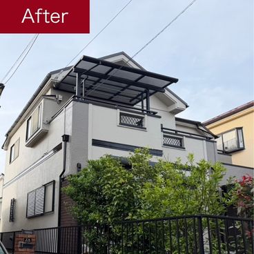 外壁塗装の施工後（アフター）｜横浜市青葉区 I様邸