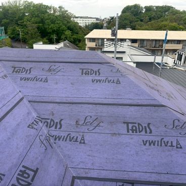 屋根防水シートを施工｜横浜市青葉区 I様邸