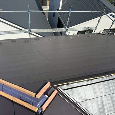 新しい屋根材を施工｜横浜市青葉区 I様邸